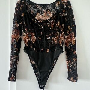 Floral new bodysuit